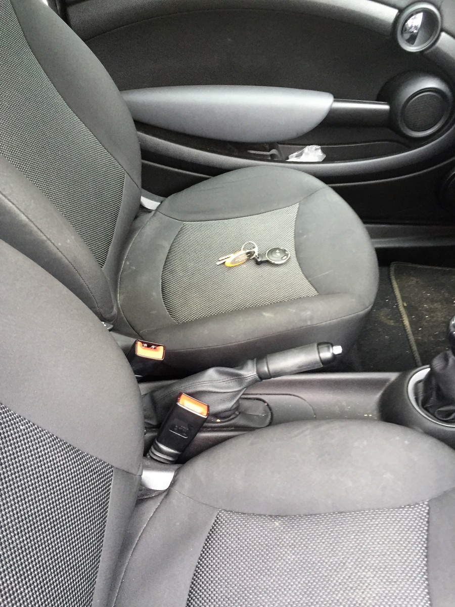 Keys locked in car